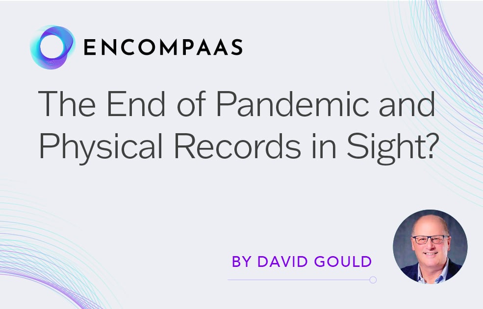 The end of pandemic and physical records in sight?
