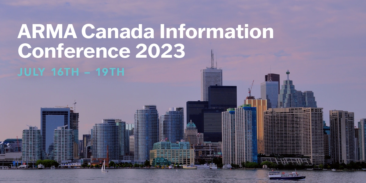 2023 ARMA Canada information conference