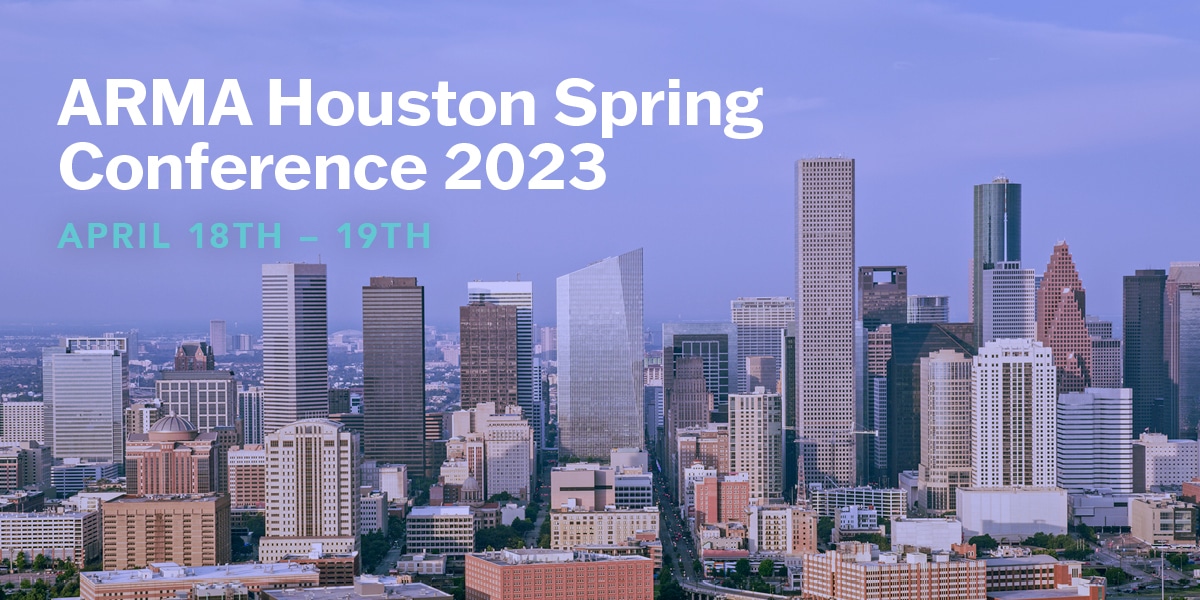 ARMA 2023 Houston spring conference